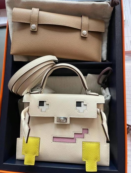 Hermes Kelly doll nata 現貨