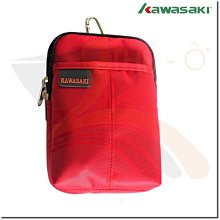 華冠(公司貨)  KAWASAKI KA156 適用手機5吋 磚紅 置物包 手機包 錢包 可掛式腰包「喜樂屋戶外」