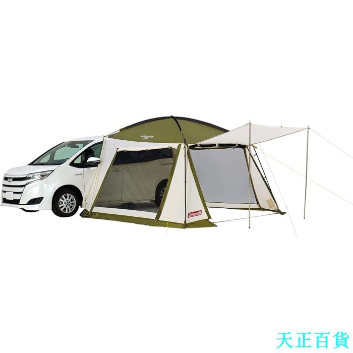 CC小铺日本 Coleman 車邊帳篷 3025 車邊帳 車尾帳 車宿 車床 客廳帳 CM-38144 車露 帳篷 野營