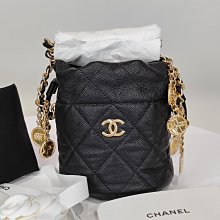 「活動促銷價」 23C 超稀有 香奈兒 Chanel 金幣小水桶 全新 台灣購證