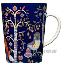 【易油網】【缺貨】 iittala 馬克杯 Taika 魔幻森林 400ml 黑 #1012500