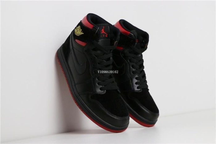 Air Jordan 1 “Last Shot”黑紅 休閒運動 籃球鞋 554724-076 男鞋