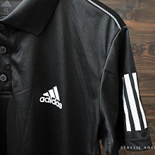 CA 愛迪達 adidas 黑色 運動短袖polo衫 XL號 一元起標無底價P289