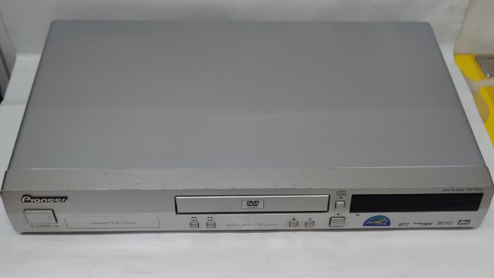 先鋒Pioneer DVD/CD  PLAYER 型號:DV-353K 數位影音播放機 頂級 Audio 音響精品 使用功能正常 二手 外觀九成新