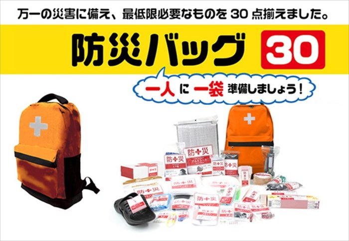 日本 專業地震包 避難包 急救包 避難包 防災 救命 安全 登山 露營 YBG-30R 【全日空】