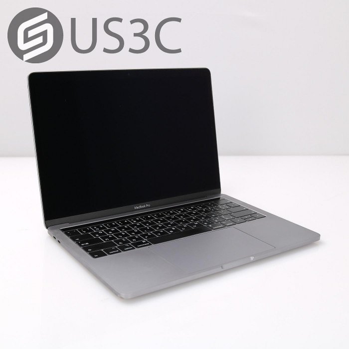 【US3C-桃園春日店】【一元起標 故障機】2018年 公司貨 Apple Macbook Pro Retina 13吋 TB A1989 灰