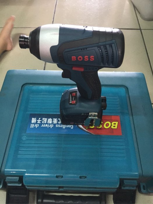 "工具醫院" BOSS TR14A 鋰電 衝擊起子機 充電式電鑽 單機 賣場 參考 BOSCH 可用 GDR 14.4v