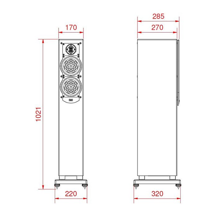 【醉音影音生活】德國 Elac Line 240 FS 247.3 (鋼烤白) 落地喇叭/揚聲器.台灣公司貨