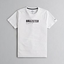 【HCO男生館】☆【HOLLISTER LOGO文字刺繡短袖T恤】☆【HC006D4】(S-M)