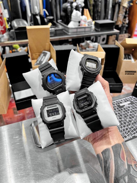 【希望商店】NEIGHBORHOOD x G-SHOCK DW-5750  聯名 骷髏 電子 手錶