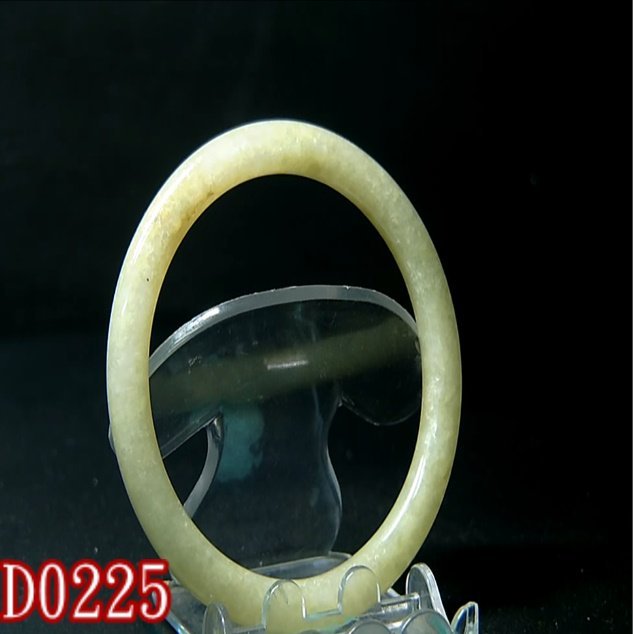 漁滿豐翡翠工藝品 D0225-緬甸翡翠細條美人鐲A貨59.37mm18.9圍(無證書附盒)微扣天然石紋價$199元!