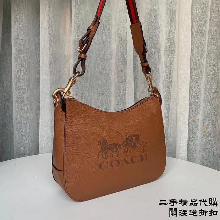 二手精品代購COACH 72702 美國代購女士月亮包 手提包 單肩包 超低直購