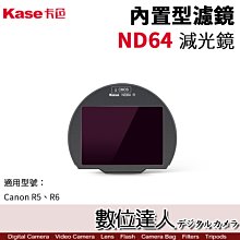 【數位達人】Kase 卡色 ND64 減光鏡 Canon R5 R6 內置型濾鏡 內置濾鏡