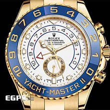 【永久流當品】ROLEX 勞力士 Yacht-Master II 遊艇名仕型 116688 18K黃金材質 EON2795