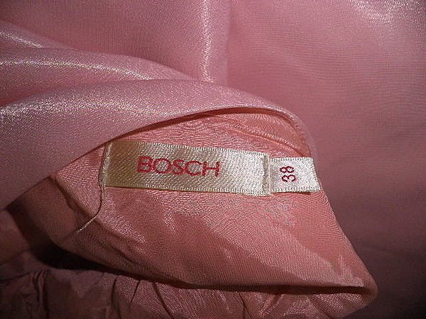 BOSCH 粉嫩珠光優雅氣質造型連身洋裝 小禮服