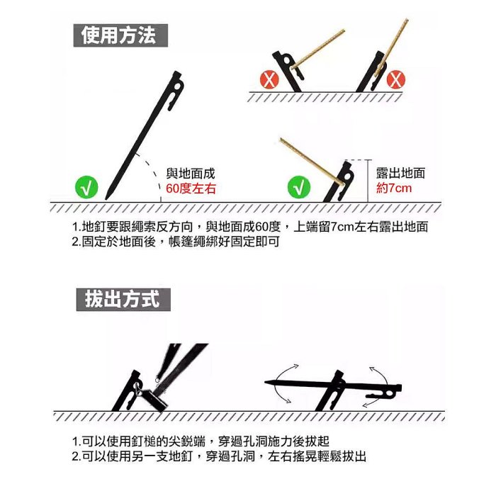 【現貨】營釘 露營釘 高強度地釘20/30/40cm 戶外帳篷釘 帳篷固定釘 帳篷釘 露營地釘 天幕釘 地釘 露營 興雲網購