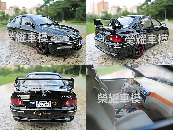 榮耀車模型..個人化訂製，將愛車複製成汽車模型-三菱 LANCER Vi 6代 六代 CS2 CS5 CS6A CS5W