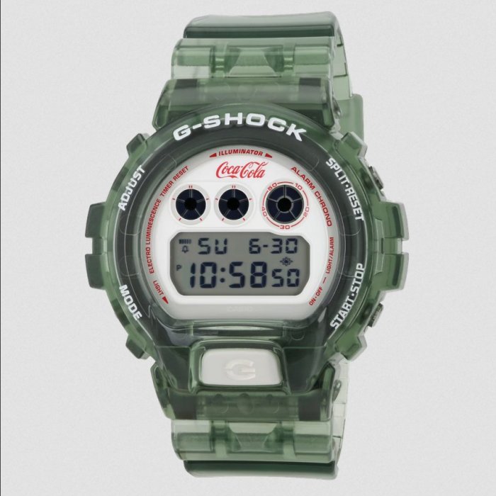 BEETLE 卡西歐 CASIO G-SHOCK 可口可樂 COCA COLA 聯名 手錶 DW6900CC23-3