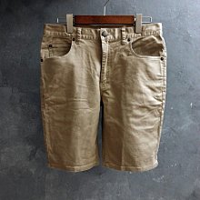 CA 美國工裝品牌 DICKIES 淺土色 合身版 彈性仔短褲 32腰 一元起標無底價Q762