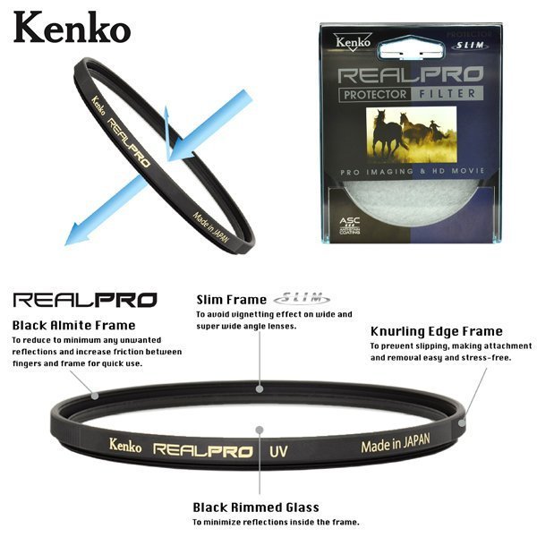 EGE 一番購】KENKO REAL PRO CPL【58mm】新版三防多層鍍膜偏光鏡 日本製造，正成公司貨