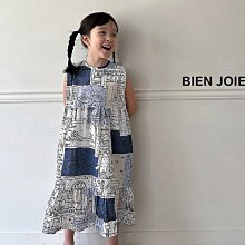 S~XL ♥洋裝(블루베이지) BIEN JOIE-2 24夏季 BJE240430-049『韓爸有衣正韓國童裝』~預購