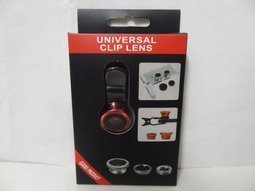 全新Universal Clip Lens 3 in 1 手機外接鏡頭組手機/平板濾鏡組