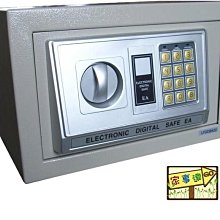 [ 家事達] 鐵人 電子密碼鎖保險箱/金庫 20EA-小 特價
