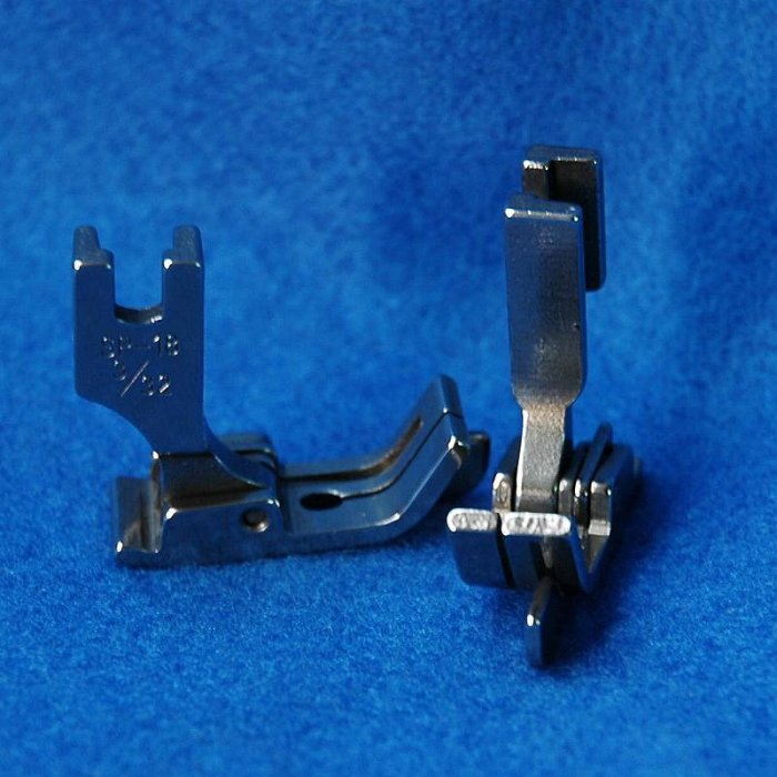 鋼鐵工業縫紉機壓腳 右邊SP18R活動式縫份壓� 銀色 3/8 Y361sp18r