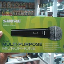 禾豐音響 新麗聲公司貨保1年 Shure SV100X 麥克風 附原廠麥克風線 取代sv100 另SV200 PG58