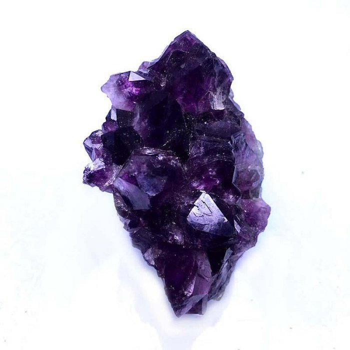天然紫晶簇礦物晶體紫水晶洞片 200-500克大塊紫水晶原石擺件