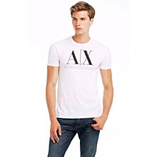 【A/X男生館】【ARMANI EXCHANGE LOGO短袖T恤】【AX002C2】(S)
