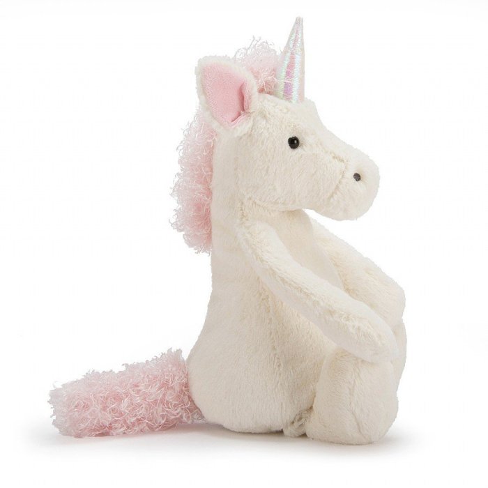 [英國Jellycat 團購] Jellycat 安撫玩偶Bashful Unicorn系列 31cm，獨角獸