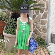 M(5~6Y)~XL(9~10Y) ♥洋裝(GREEN) LOVE ROSIE-2 24夏季 LOS240430-044『韓爸有衣正韓國童裝』~預購