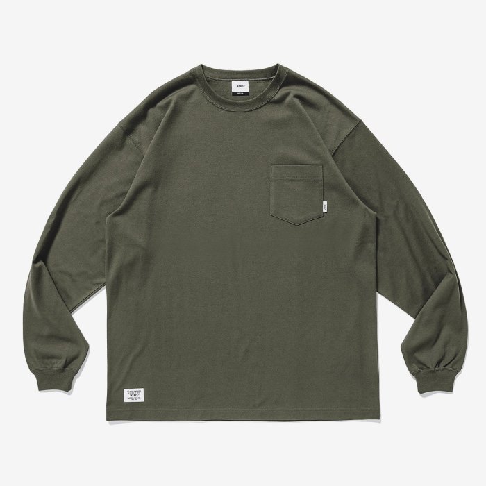 【日貨代購CITY】2020AW WTAPS BLANK LS COPO 暖棉 口袋 長袖 長TEE LOGO 現貨