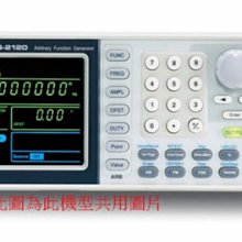 TECPEL 泰菱》固緯 GWInstek AFG-2112 12MHz 任意波函數信號產生器含Counter, Sweep, AM, FM