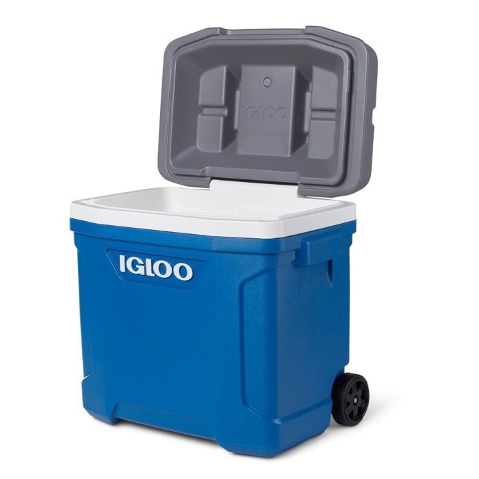 💓好事多代購💓 Igloo 美國製28公升Latitude滾輪式冰桶 34739 約長45X寬44X高34公分
