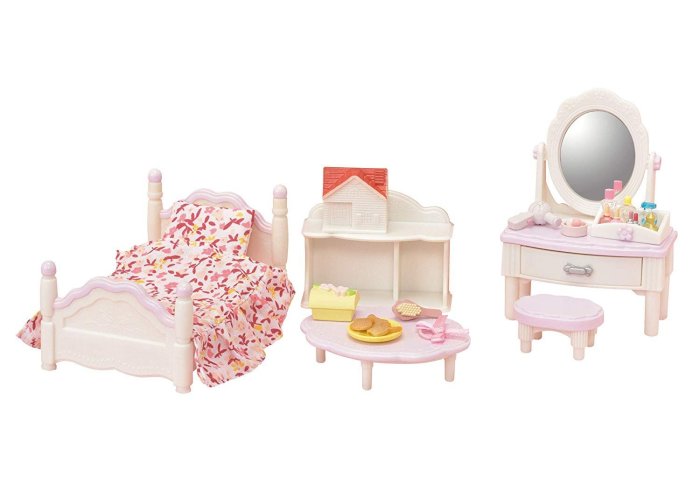 「美樂媽咪」美國正品 森林家族 Calico Critters  臥室和鏡子梳妝台-不含人偶