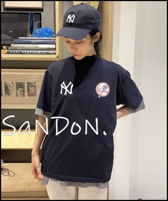 山東:BEAMS BOY 【予約】NEW ERA × BEAMS BOY / 別注MLB Tシ棒球徽章T