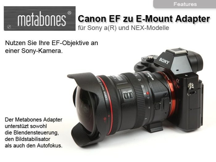 【eYe攝影】Metabones V 5代 Sony E接環 轉 CANON EF鏡頭轉接環 A7 A7R III A9