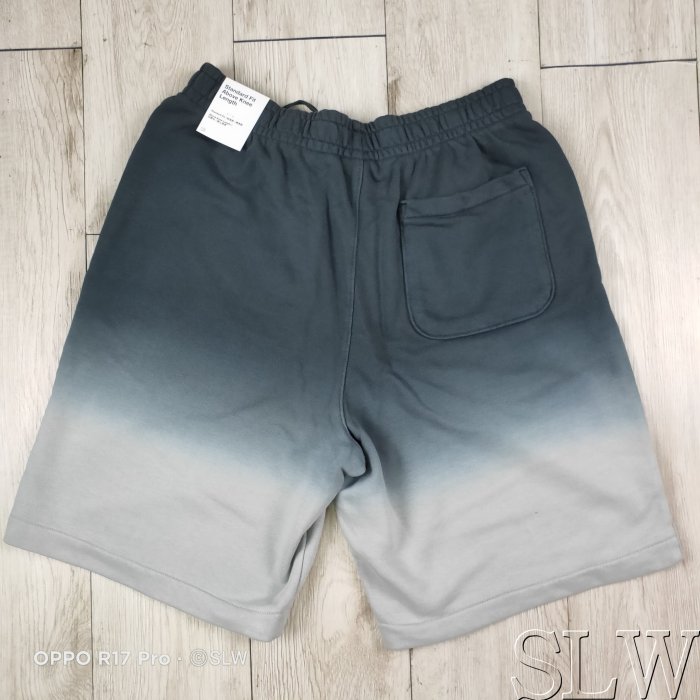 『 SLW 』DQ4634-070 男 NIKE NSW 漸層 毛巾底 棉短褲 藍灰色 28