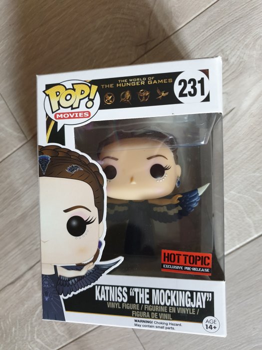 Funko POP Hunger Games Katniss The MockingJay 231 Hot Topic Pre Release