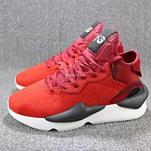 Adidas Y-3 Kaiwa 紅色 經典 麂皮 老爹鞋 慢跑鞋 男女鞋 CG6981