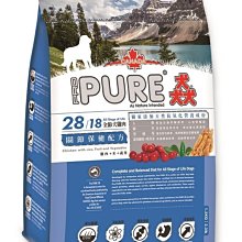 【超取免運】猋PURE28成犬雞肉3kg(關節保健配方)加拿大犬糧/小顆粒飼料