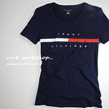 【TH女生館】【TOMMY HILFIGER LOGO短袖T恤】☆【TOMG002D2】寬鬆版(XXS-XS-S-M)