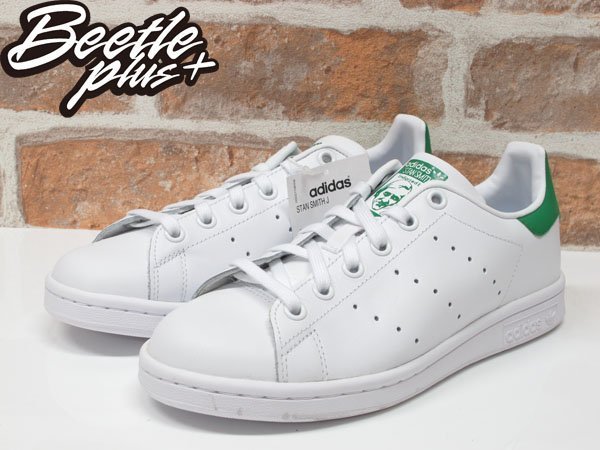 特價$2680 女生BEETLE ADIDAS STAN SMITH 白綠愛迪達M20605 22 23 23.5