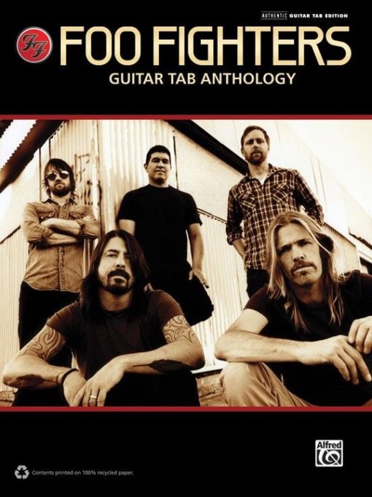 [反拍樂器] Foo Fighters guitar tab anthology 樂團團譜、總譜精選