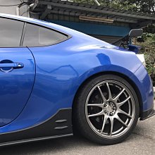 ☆光速改裝精品☆SUBARU BRZ 類STI 尾翼 後擾流 ABS