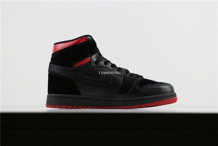 Air Jordan 1 “Last Shot”黑紅 休閒運動 籃球鞋 554724-076 男鞋