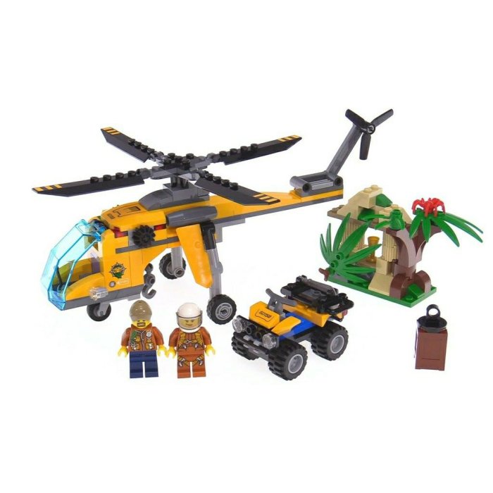 全新未拆正品 現貨 樂高 LEGO 60158 城市 CITY系列 叢林運輸直升機 Jungle Cargo Helicopter