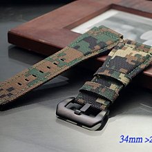 【時間探索】 全新高級 Bell & Ross 代用錶帶限量迷彩版